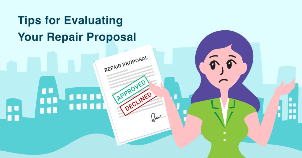 Tips for Evaluating Your Repair Proposal