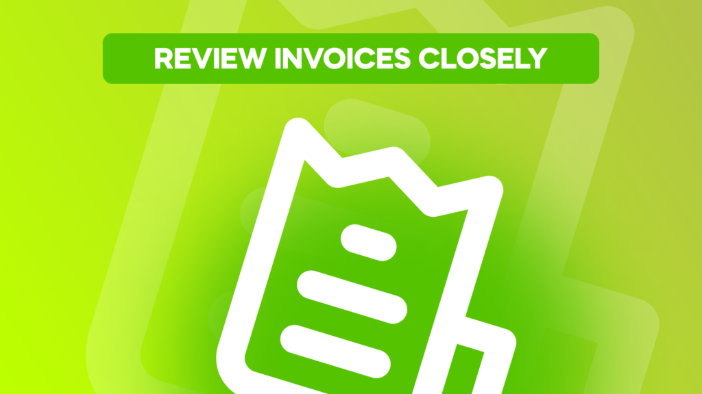 Review Invoices Closely | AuditMate
