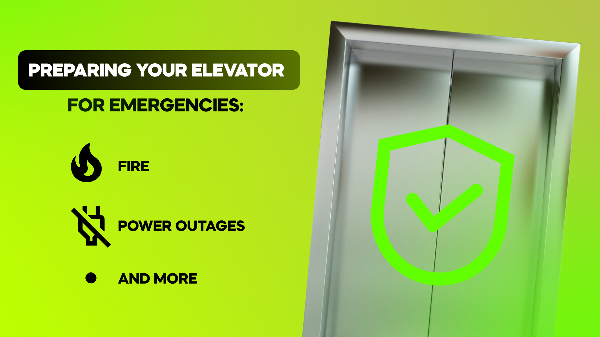 Elevator Emergency Preparedness