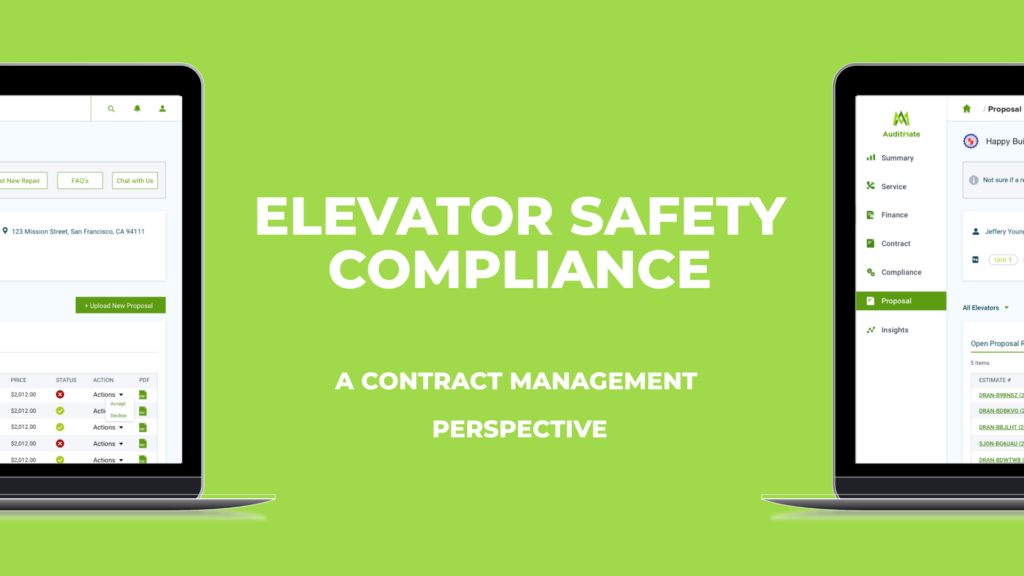 Elevator Safety Compliance: A Contract Management Perspective