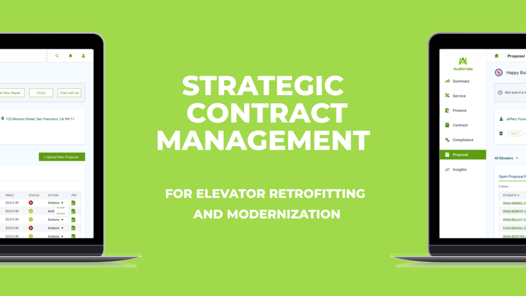 Strategic Contract Management for Elevator Retrofitting and Modernization