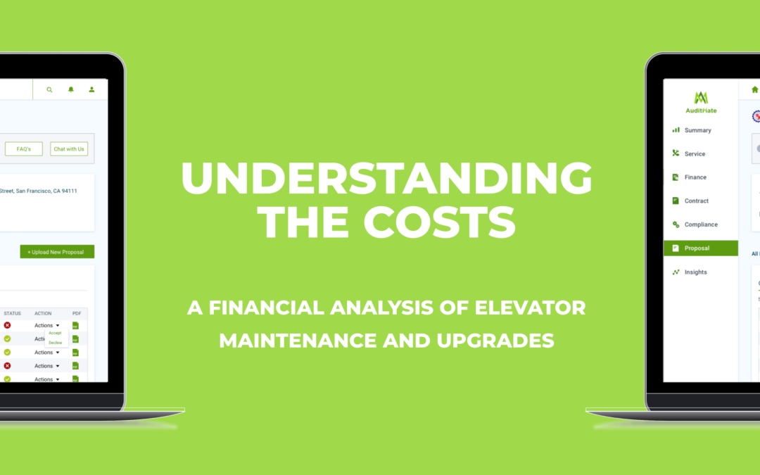 Understanding The Costs: A Financial Analysis of Elevator Maintenance and Upgrades
