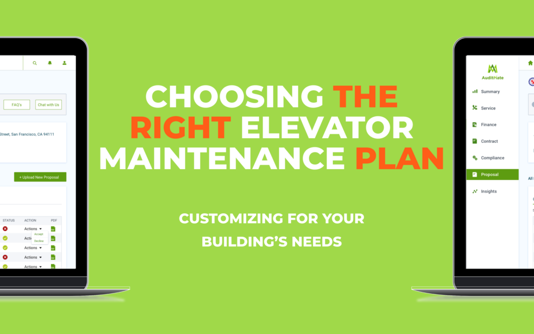 Choosing The Right Elevator Maintenance Plan: Customizing For Your Building’s Needs