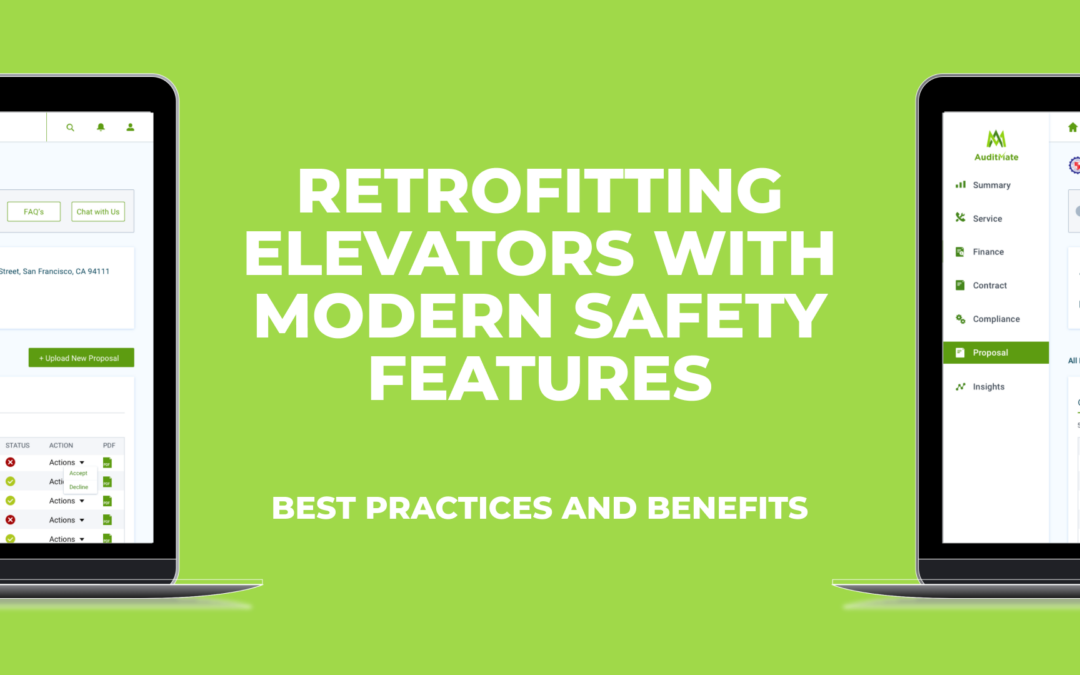 Retrofitting Elevators With Modern Safety Features: Best Practices And Benefits