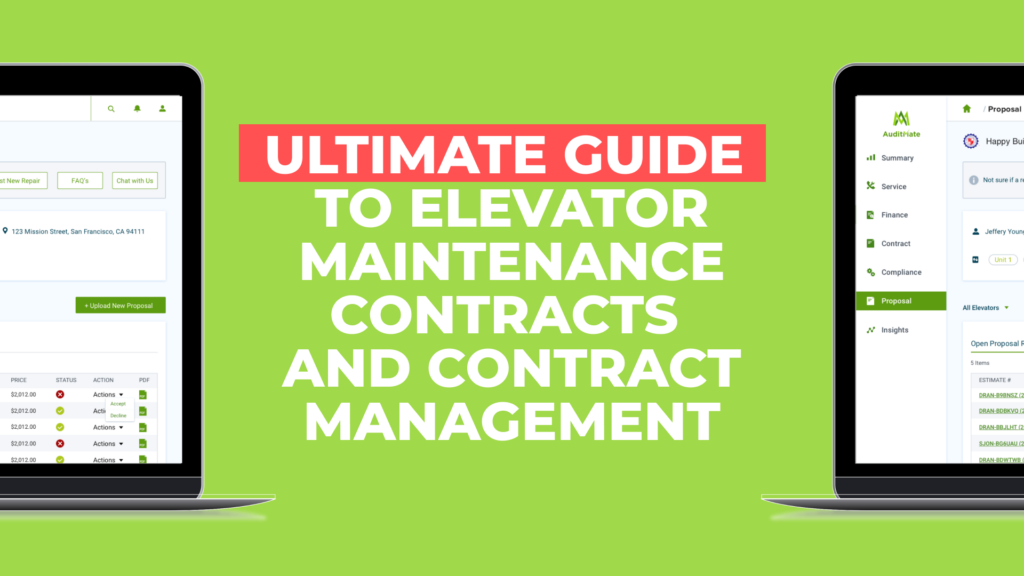 Ultimate Guide To Elevator Maintenance Contracts And Contract Management