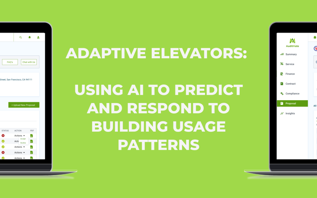 Adaptive Elevators: Using AI To Predict And Respond To Building Usage Patterns