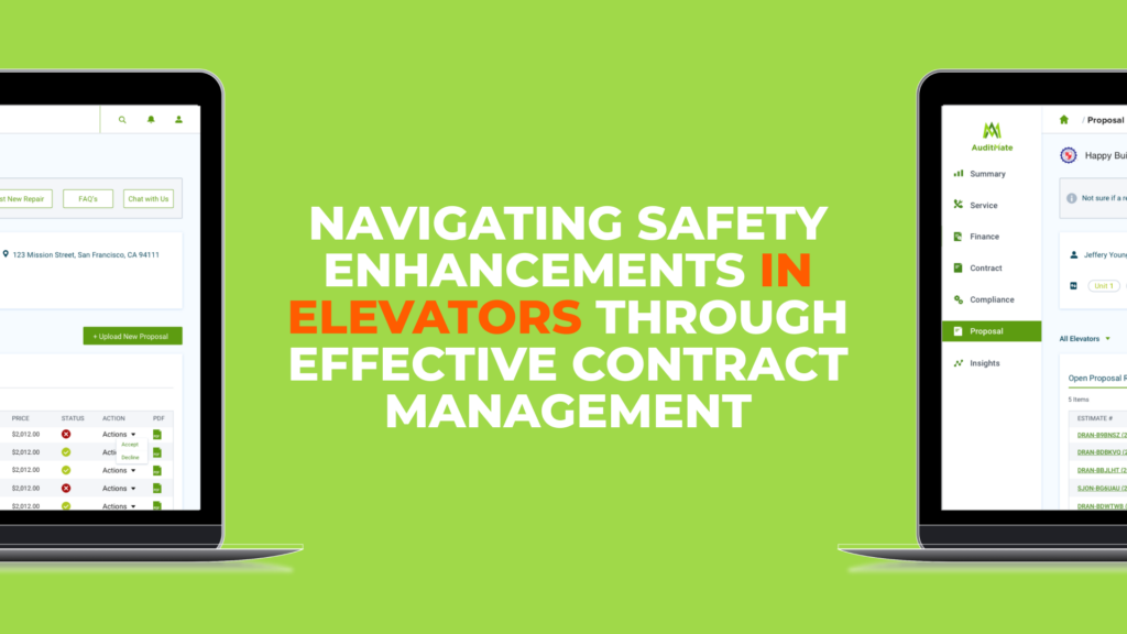 Navigating Safety Enhancements In Elevators Through Effective Contract Management