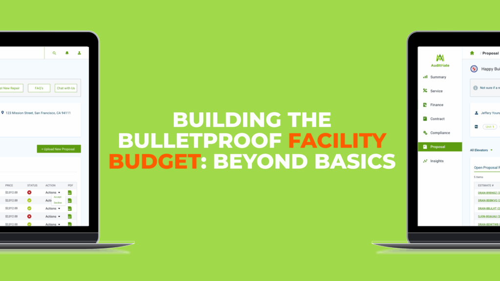 Building The Bulletproof Facility Budget: Beyond Basics