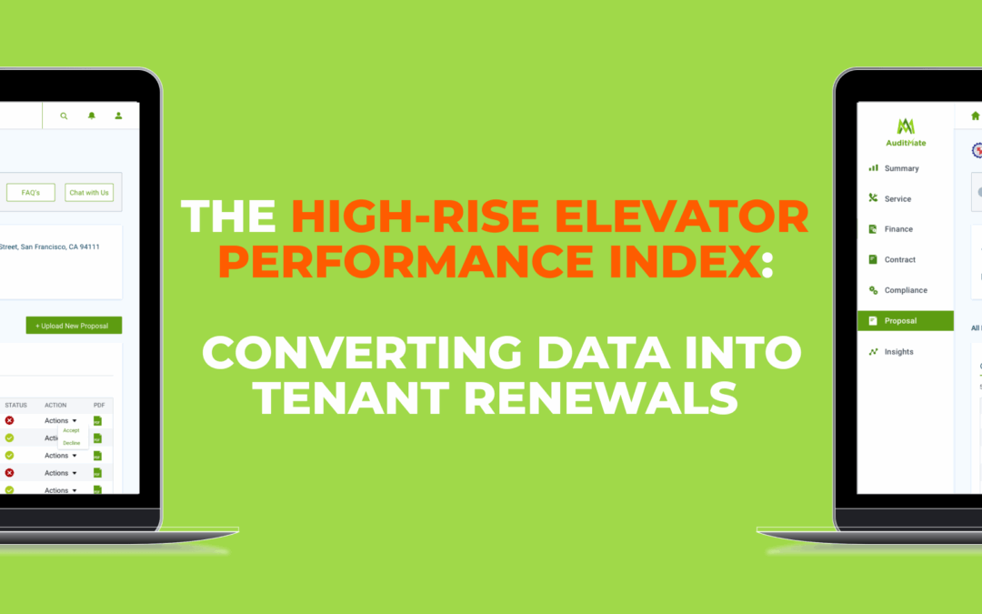 The High-Rise Elevator Performance Index: Converting Data Into Tenant Renewals