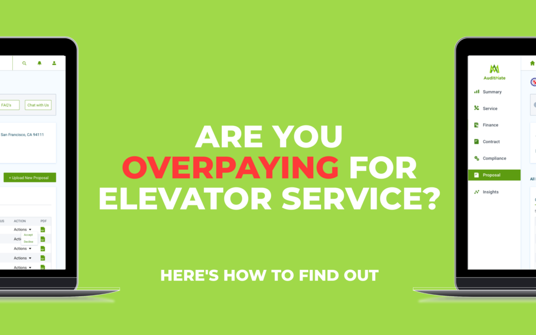 Are You Overpaying For Elevator Service? Here’s How To Find Out